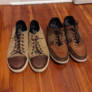 Two pairs of Crevo shoes.